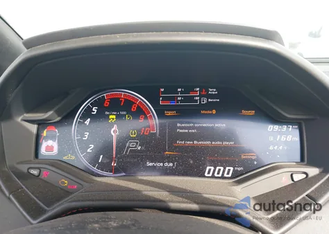 2018 Lamborghini Huracan Lp580-2S z USA, uszkodzony, nr VIN ZHWUR2ZF5JLA10866